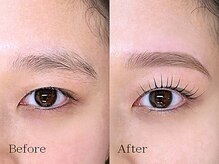 ミーナ 鍋島店(mina)/アイブロウWAX＋まつ毛パーマ上