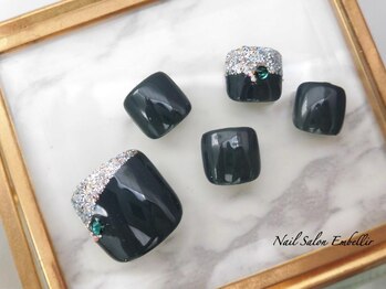 アンベリール 横浜店(Embellir)/(1389)ラメfootネイル