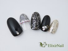 エリクサーネイル 渋谷(Elixir Nail)/定額bカジュアル/クーポン使用