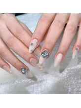 クイーンズビューティーサロン 新宿本店(Queen's beauty salon)/チップ長さ出しやり放題