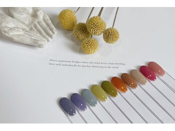 お仕事帰りに♪シンプルネイル