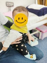 かおりビューティサロン/ママさんと一緒に来院のお子さま