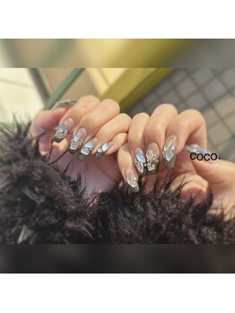 ココ ネイル サロン アンドスクール(COCO.NAIL SALON&SCHOOL)/韓国風ネイル¥15150