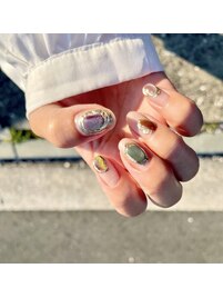 【ジュエリーネイル】