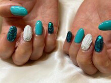 ネイルアンドアイラッシュヴィーナ ゆめタウン廿日市店 (Nail&EyeLash Vina)/マーメイドネイル