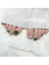 アン ジョーヌドラゴ/【フットネイル】ワンカラー