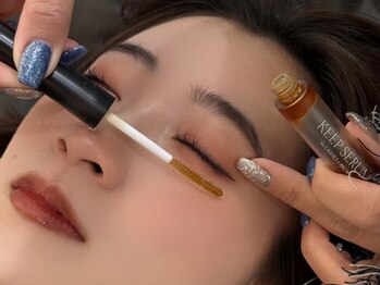 ジェリコヘアー(JERICHO HAIR)の写真/【BKキープセラム】まつ毛パーマの持続力UP、ダメージ補修をするならこれ！マスカラ下地としても使用可能◎