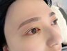 【眉毛×まつげで一気に垢抜け】　まつげパーマ&眉毛デザインWAX