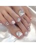 ☆NAIL導入キャンペーン☆ 【FOOT】定額アート¥8500→¥7500