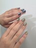 Hand☆気軽にアート60分！フリーコース60分＋オフ&ケア　￥6,600
