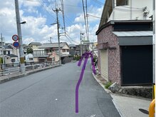 ヨサパーク ベルエクラ 生駒駅前店(YOSA PARK Bel Eclat)/生駒駅からの道順4