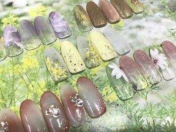 ネイルミュージアム(Nail Museum)/【トレンド】ミモザネイル