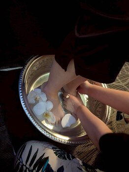 アマナ 清田店(amana)/足つぼは無料で足浴付き♪