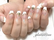 ネイルグラマラス 西新井店/《パラジェル》大人フレンチ