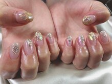 キキネイル たまプラーザ店(kikinail)/大人キラキラネイル／夏2021