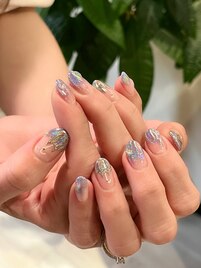 梅雨ネイル