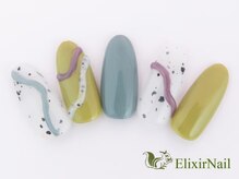 エリクサーネイル 心斎橋(Elixir Nail)/定額aシンプル/クーポン使用