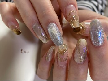 アイネイルズ 吉祥寺店(I nails)/マグネットニュアンス