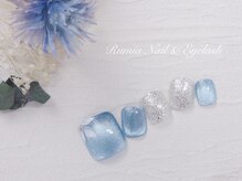 ルミア(Rumia)/フット綺麗め夏ネイル