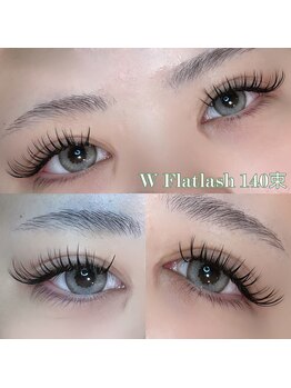 グラマラス プレジール 中野店(glamourous plaisir)/ダブルフラットラッシュ¥7150～
