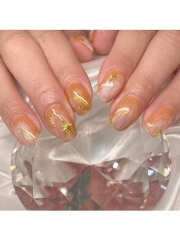 オレンジ+インクニュアンス