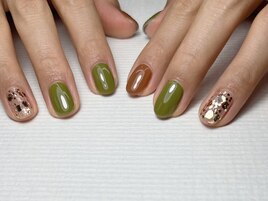 シンプルアートネイル