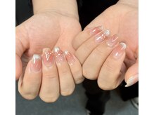 ピピーネイルズ 新宿(PIPPY NAILS)/チーク/マグネット/手書きアート