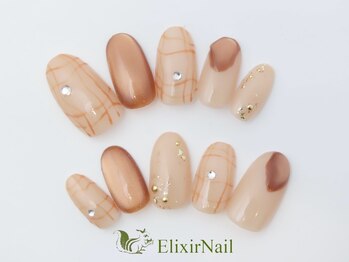 エリクサーネイル 神田(Elixir Nail)/カジュアル / クーポン使用