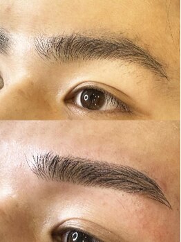 アイブロウメニューがあるサロン