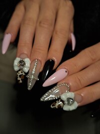 ちょい平成ギャルネイル