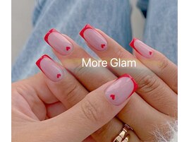 自爪バレンタインネイル