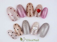 エリクサーネイル 新宿3丁目(Elixir Nail)/定額a シンプル/クーポン使用