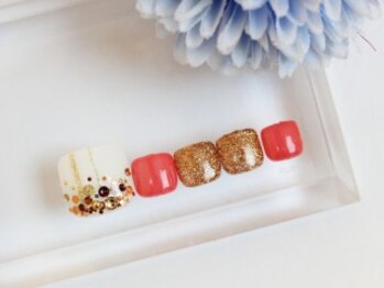 ツメトトノウ/ブラウン系カラーで大人っぽく♪