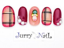 ジュリーネイル 所沢店/チェックネイル