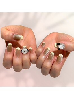 アヤネイルズ アンド アイラッシュ(AYA NAILZ.＆Eyelash)/サンリオパーツぞくぞく！