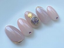 ヌークネイル(Neuk nail)/4月の定額アート