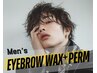 【人気No.2】 眉パーマ+デザインWAX 〈ハリウッドブロウリフト〉