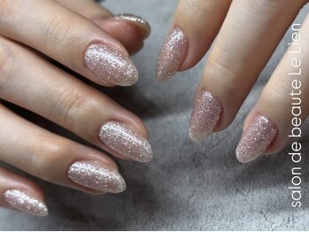 サロンドボーテ ル リアン(Salon de beaute Le Lien)の写真/【気品溢れるお手元に♪】お仕事での制限や、シンプルネイルがお好きな方向けにぴったりのデザインを◎