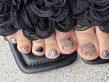 サロン ド 花歩 松山本店/定額フットデザインネイル