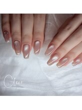 クリア(Clear)/ラメフレンチネイル