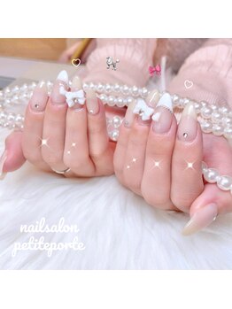 プティポルト(petite porte)/2本アートでトレンドガーリー♪