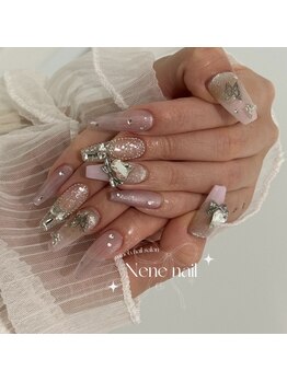 ネネネイル(Nene nail)/贅沢キラキラデザイン