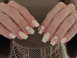 春ネイル　パラジェル