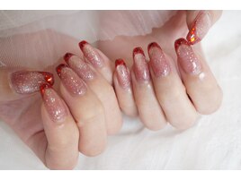 フラッシュフレンチ×ハートホロ