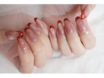 フラッシュフレンチ×ハートホロ