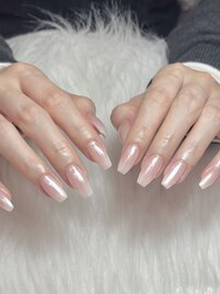 ベイビーブーマー×ミラーネイル