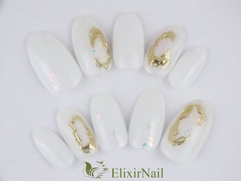 エリクサーネイル 新宿3丁目(Elixir Nail)/定額a シンプル/クーポン使用