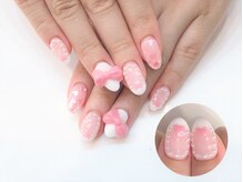 ネイルコレクション ピンク(Nail Collection Pink)/ジェル定額￥8990★囲みパール