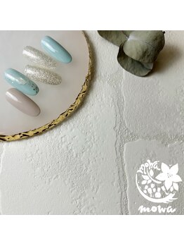 サロンモワ(salon mowa)/☆水色ネイル☆