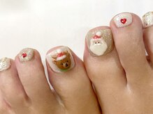 キラネイル アンド アイラッシュ by World Beauty(KIRA)/クリスマスフット